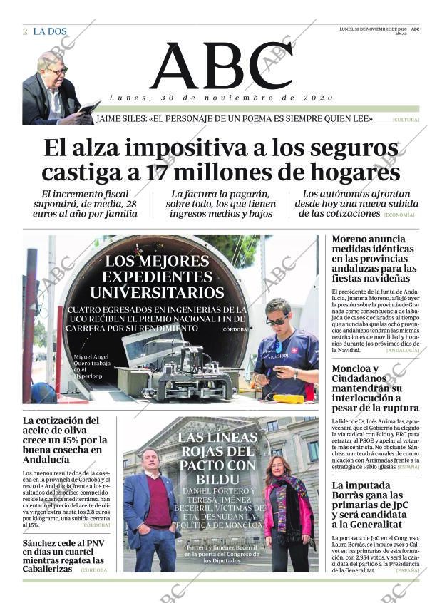 ABC CORDOBA 30-11-2020 página 2
