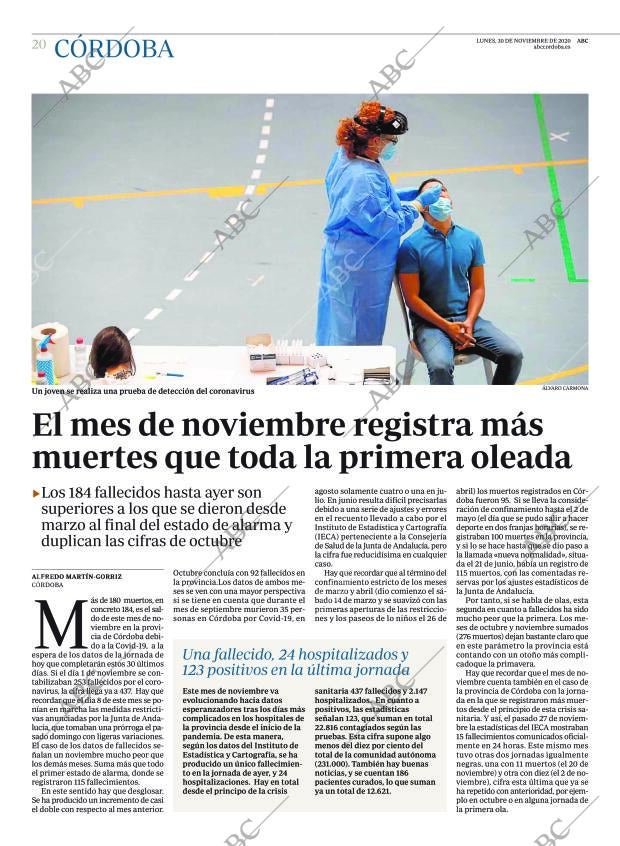 ABC CORDOBA 30-11-2020 página 20