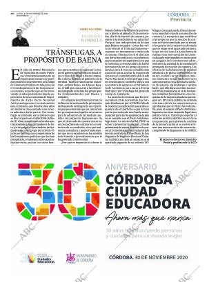 ABC CORDOBA 30-11-2020 página 27
