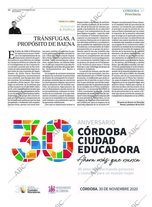 ABC CORDOBA 30-11-2020 página 27