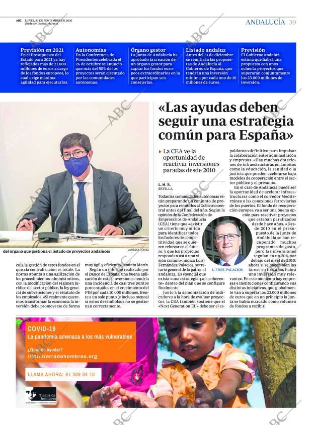 ABC CORDOBA 30-11-2020 página 39