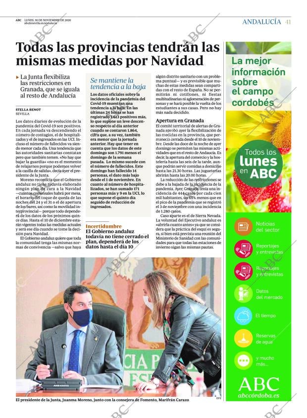 ABC CORDOBA 30-11-2020 página 41