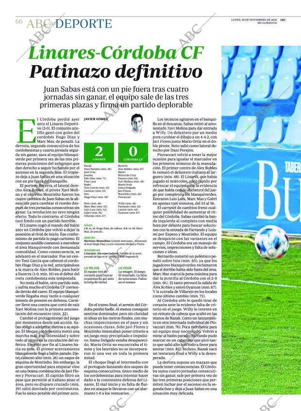 ABC CORDOBA 30-11-2020 página 66