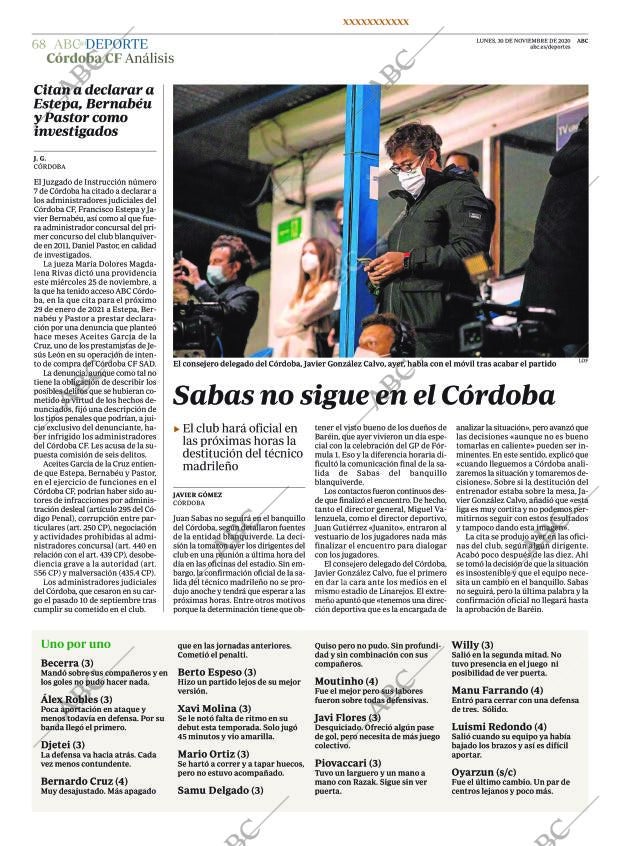 ABC CORDOBA 30-11-2020 página 68