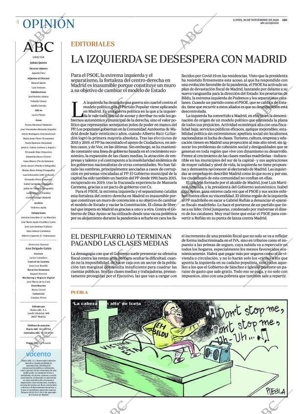 ABC MADRID 30-11-2020 página 4