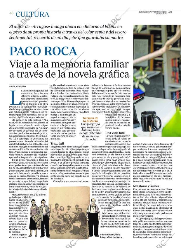 ABC MADRID 30-11-2020 página 48