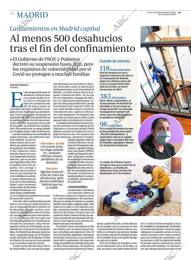 ABC MADRID 30-11-2020 página 66