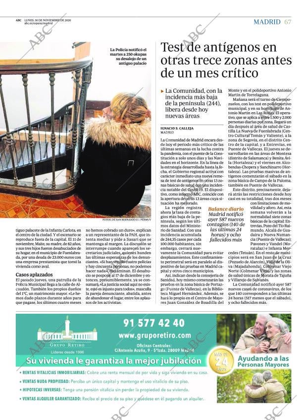 ABC MADRID 30-11-2020 página 67