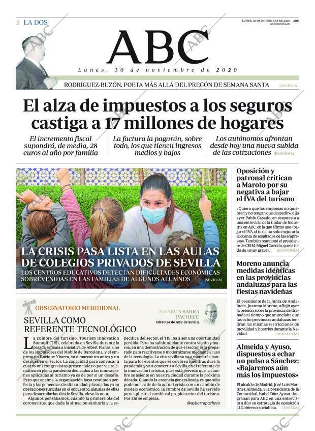 ABC SEVILLA 30-11-2020 página 2