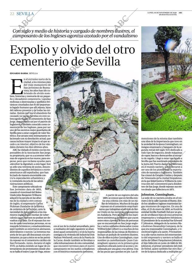 ABC SEVILLA 30-11-2020 página 22