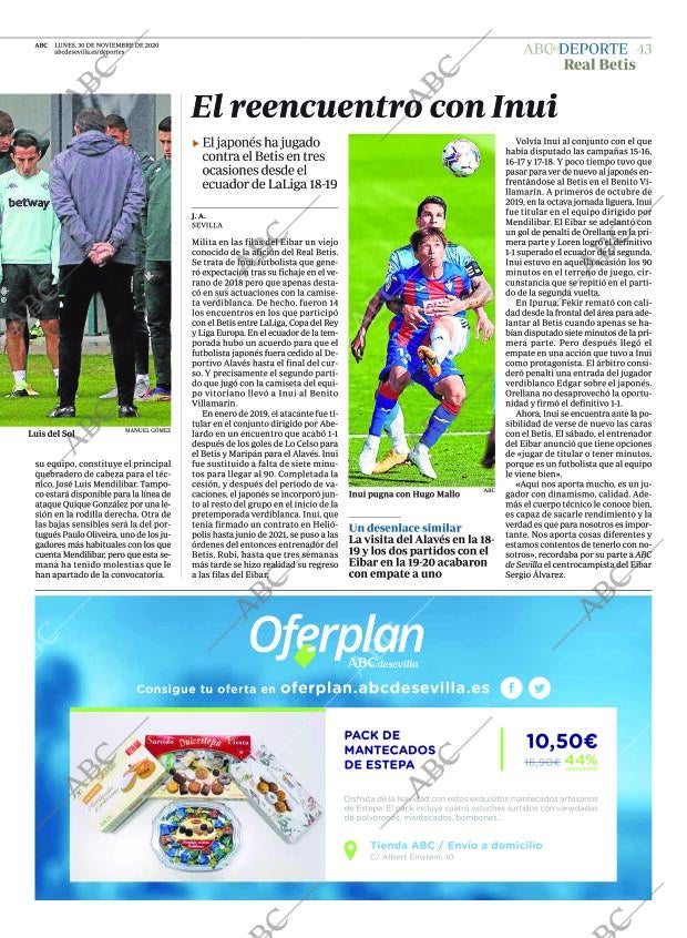 ABC SEVILLA 30-11-2020 página 43
