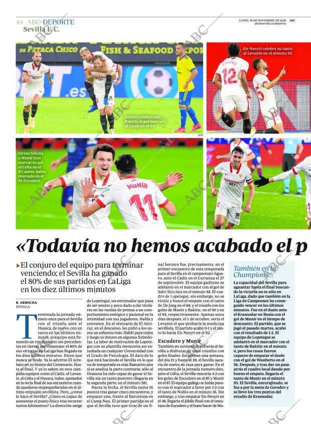ABC SEVILLA 30-11-2020 página 44