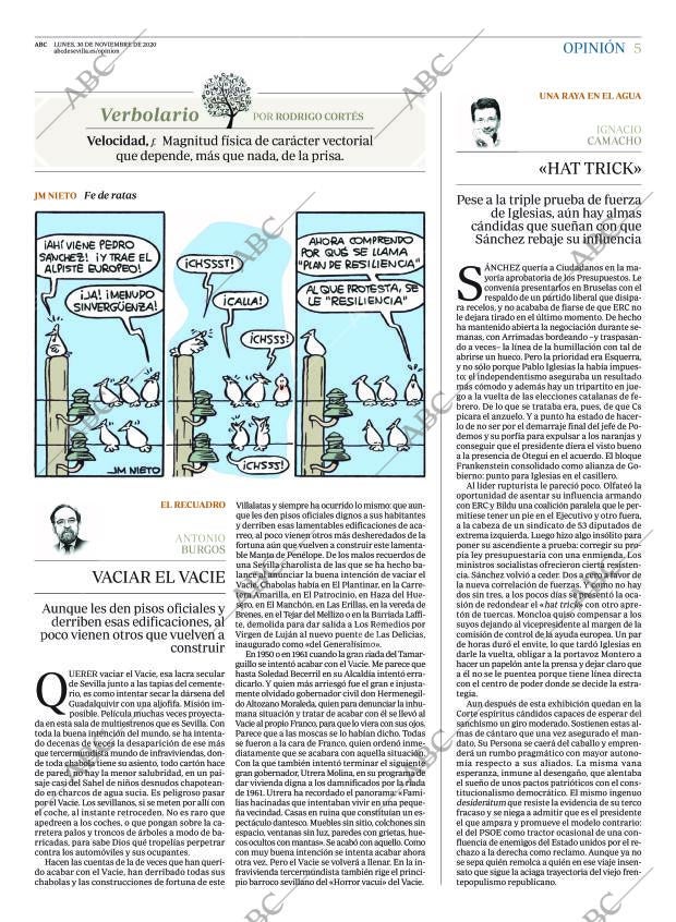 ABC SEVILLA 30-11-2020 página 5