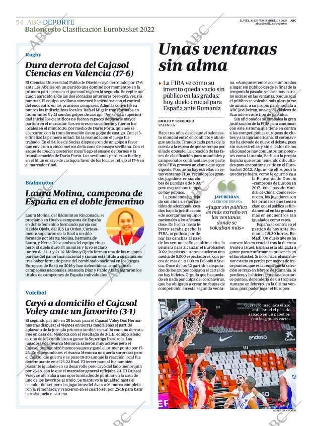 ABC SEVILLA 30-11-2020 página 54