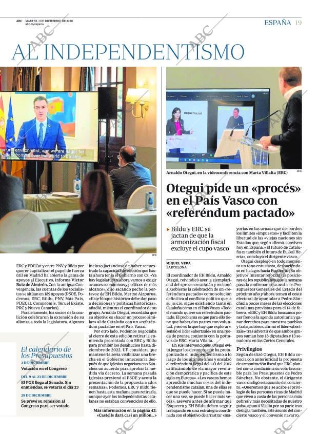 ABC MADRID 01-12-2020 página 19