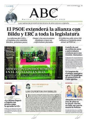ABC MADRID 01-12-2020 página 2