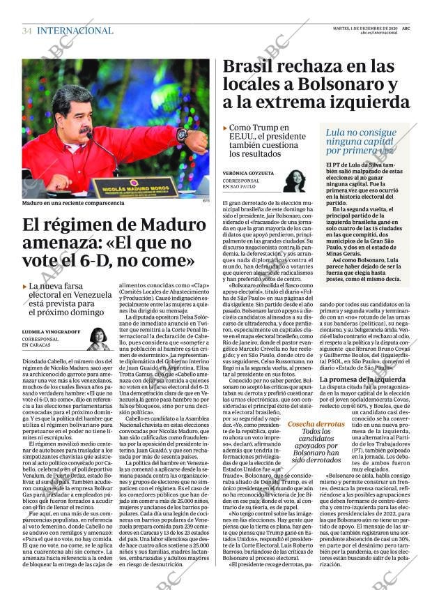 ABC MADRID 01-12-2020 página 34