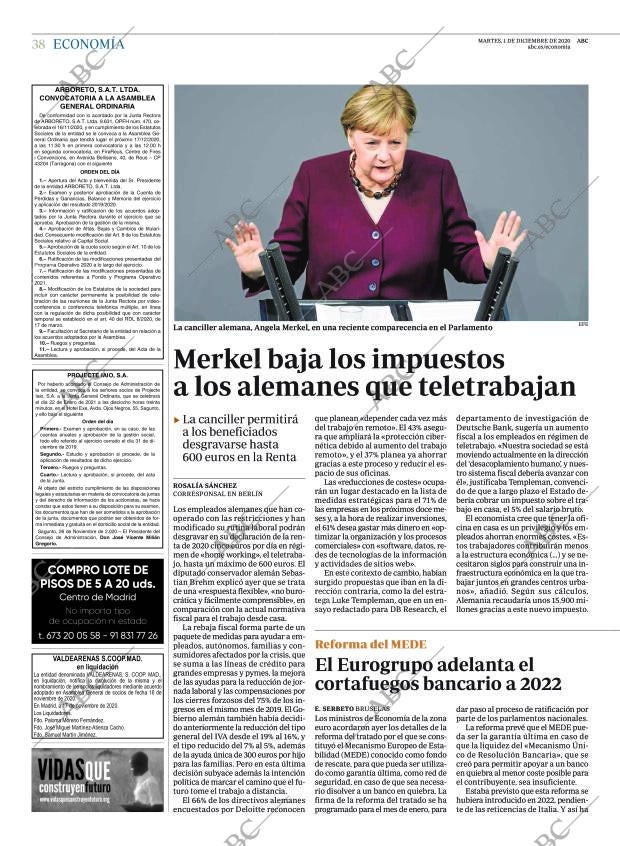 ABC MADRID 01-12-2020 página 38