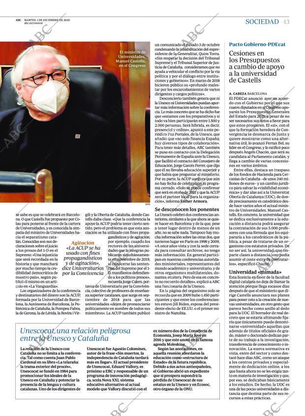 ABC MADRID 01-12-2020 página 43