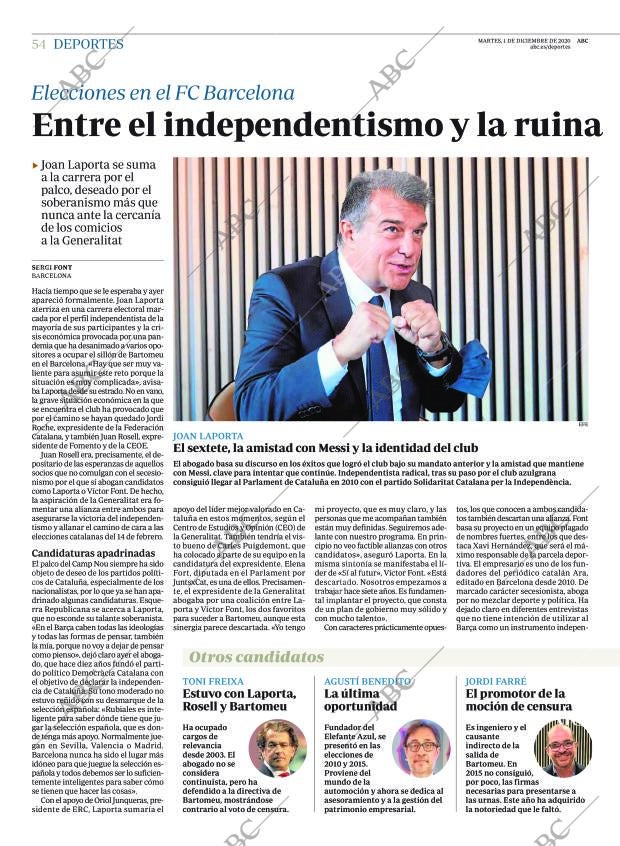 ABC MADRID 01-12-2020 página 54