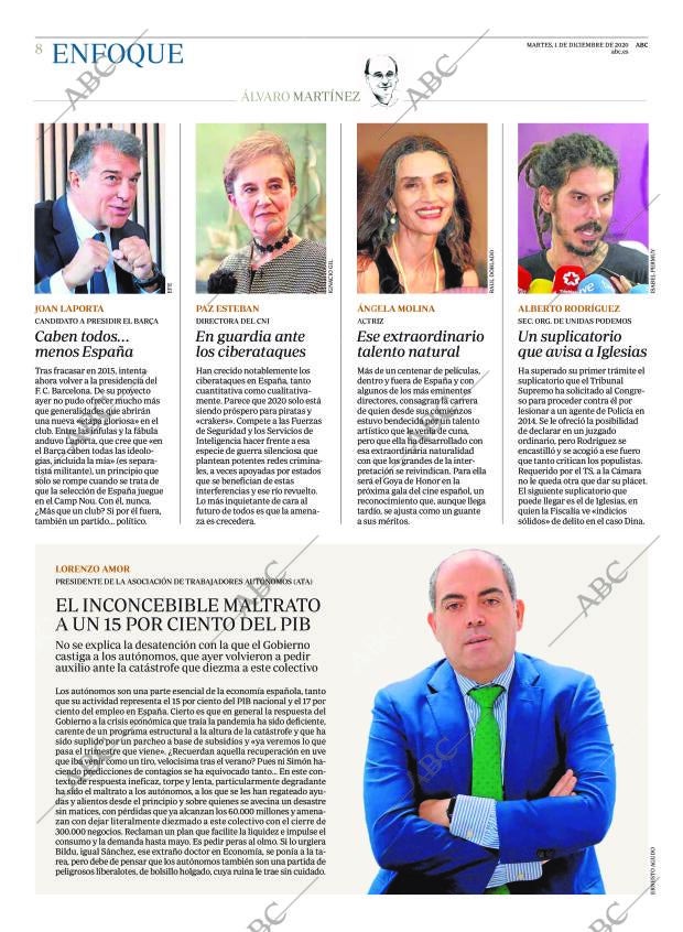 ABC MADRID 01-12-2020 página 8