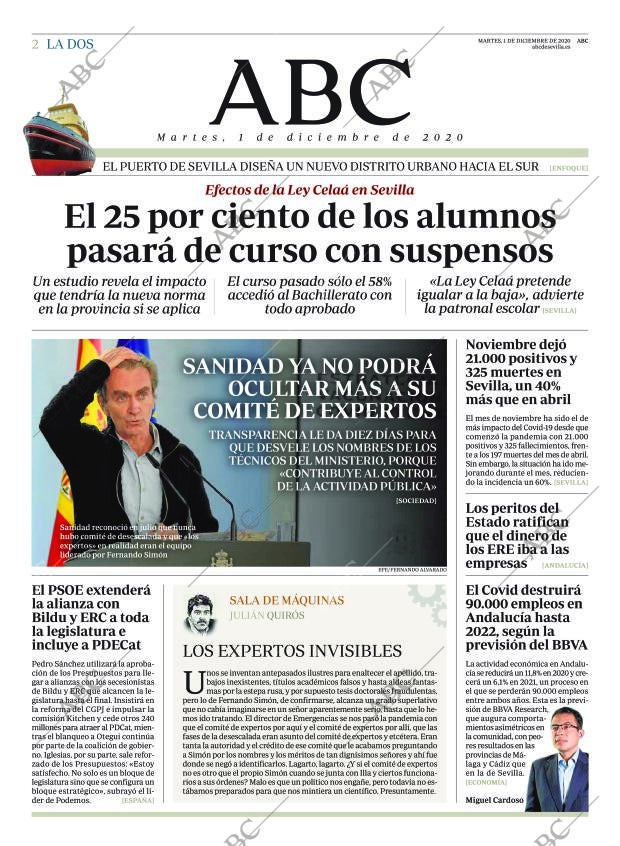 ABC SEVILLA 01-12-2020 página 2