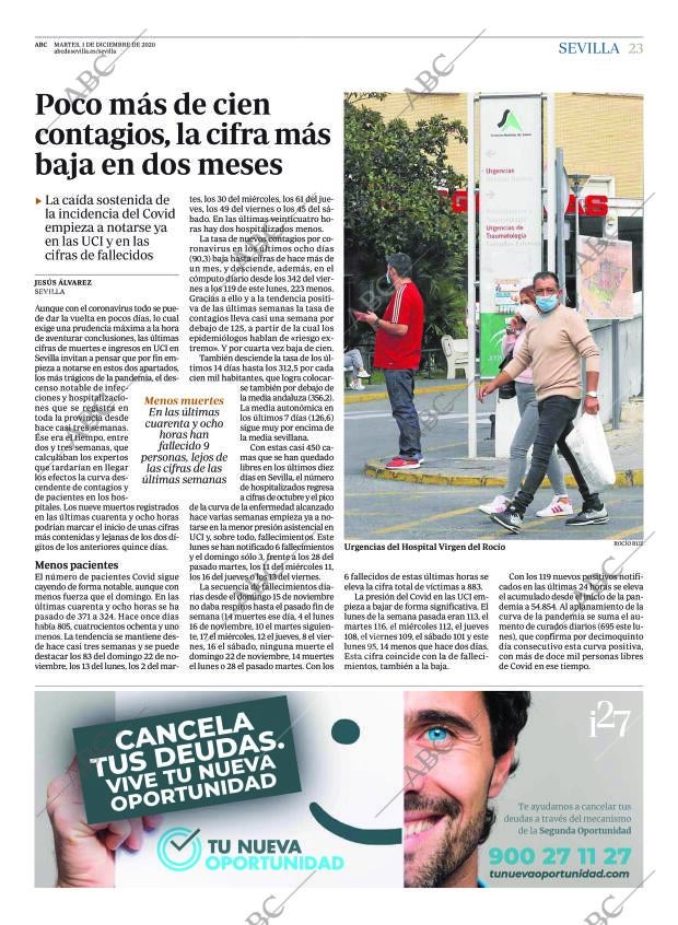 ABC SEVILLA 01-12-2020 página 23