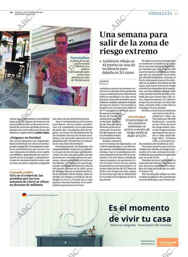 ABC SEVILLA 01-12-2020 página 33