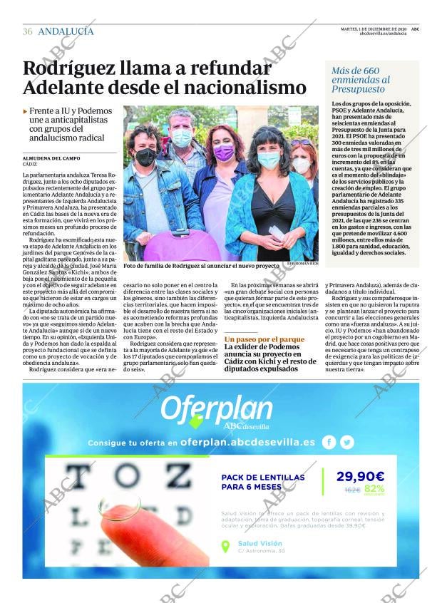 ABC SEVILLA 01-12-2020 página 36
