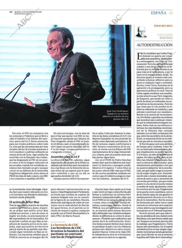 ABC SEVILLA 01-12-2020 página 43