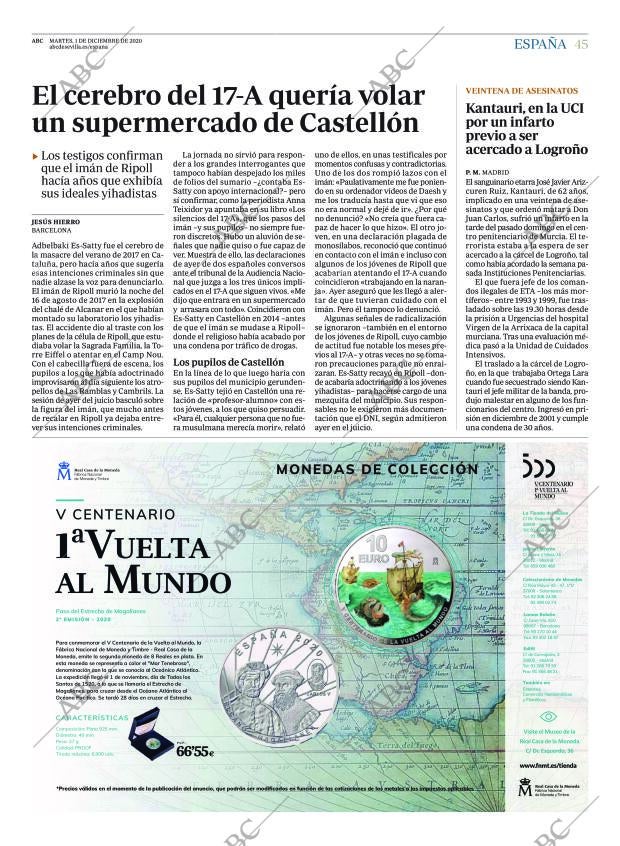 ABC SEVILLA 01-12-2020 página 45