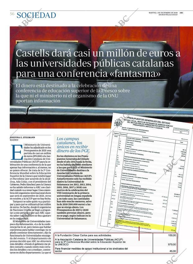 ABC SEVILLA 01-12-2020 página 56