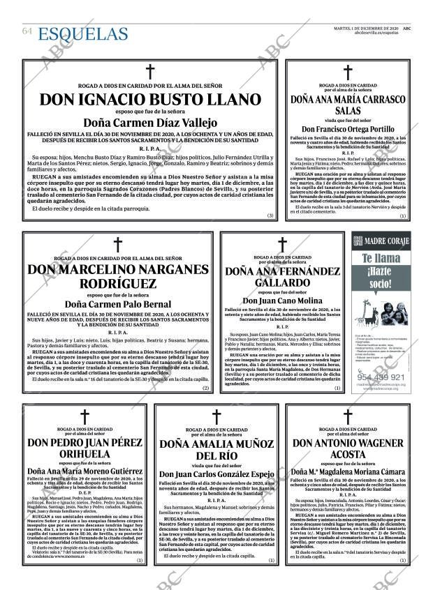 ABC SEVILLA 01-12-2020 página 64