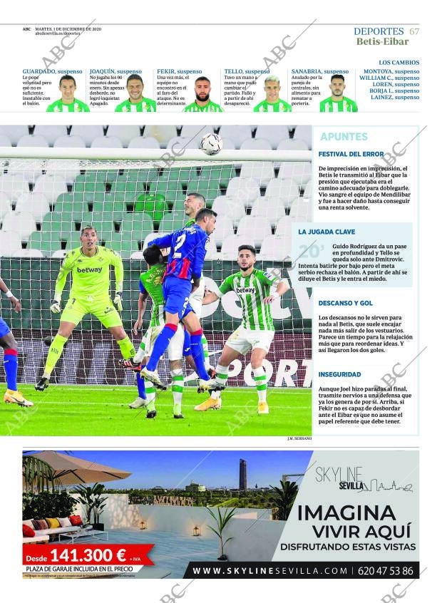 ABC SEVILLA 01-12-2020 página 67