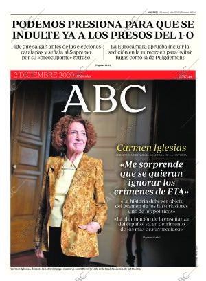ABC MADRID 02-12-2020 página 1