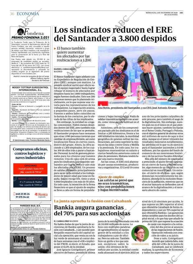 ABC MADRID 02-12-2020 página 36