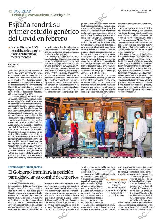 ABC MADRID 02-12-2020 página 42
