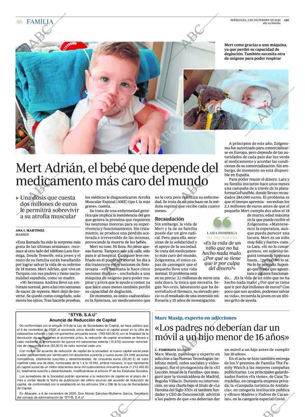 ABC MADRID 02-12-2020 página 46