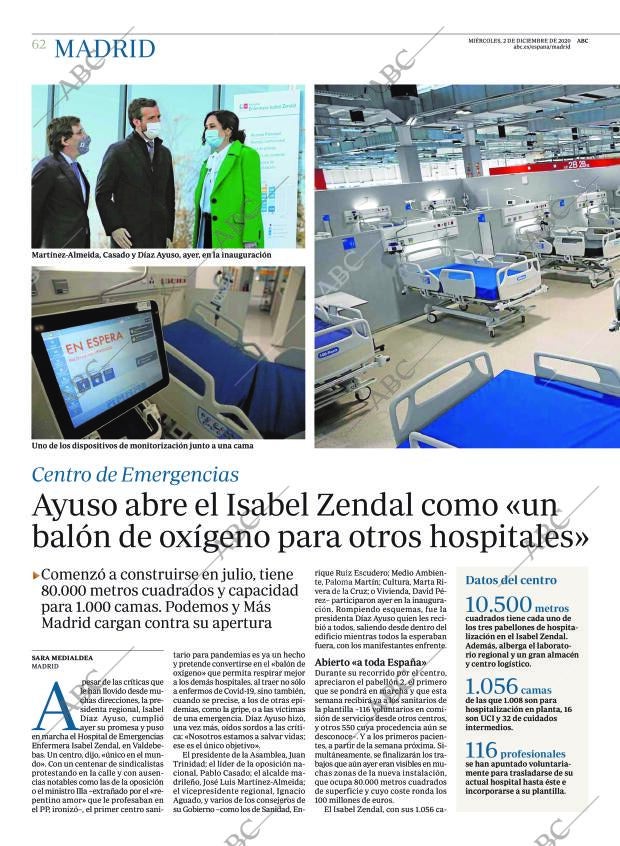 ABC MADRID 02-12-2020 página 62