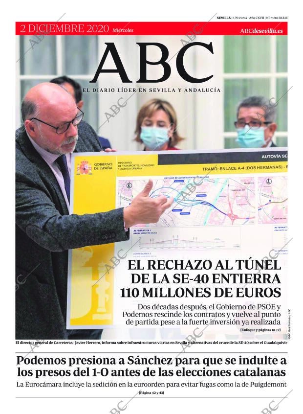 ABC SEVILLA 02-12-2020 página 1