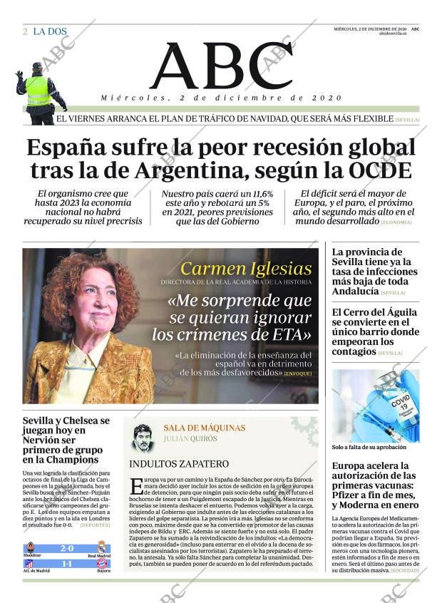 ABC SEVILLA 02-12-2020 página 2