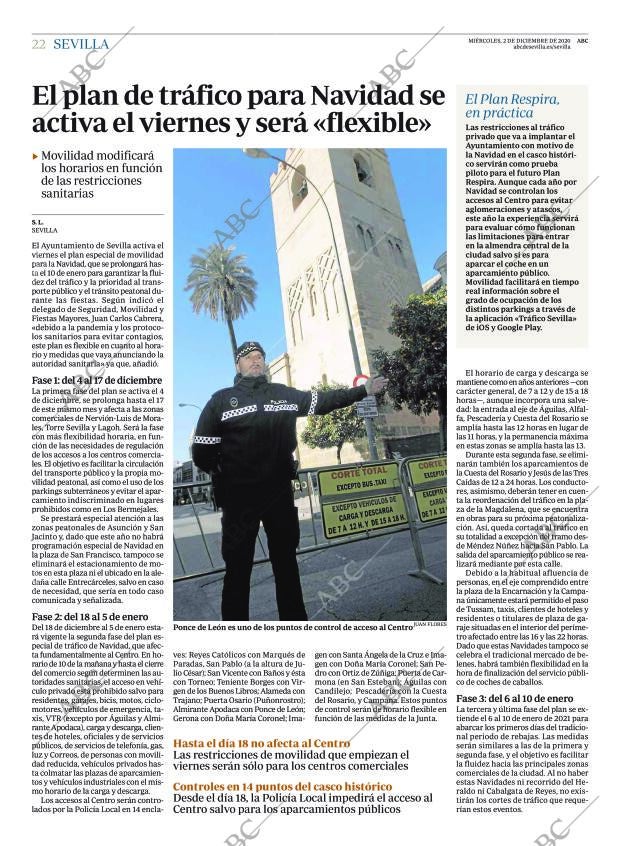 ABC SEVILLA 02-12-2020 página 22