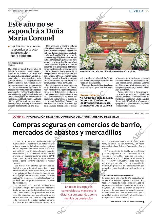 ABC SEVILLA 02-12-2020 página 25