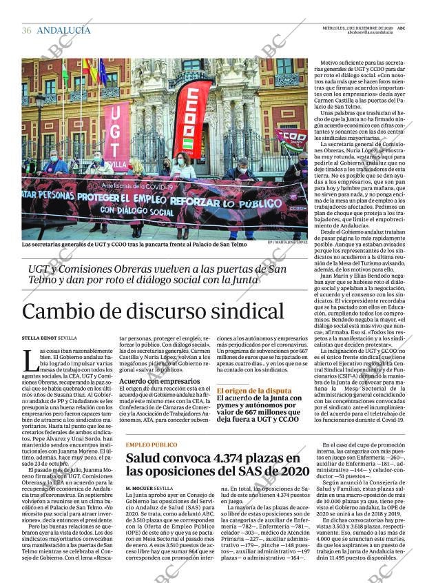 ABC SEVILLA 02-12-2020 página 36