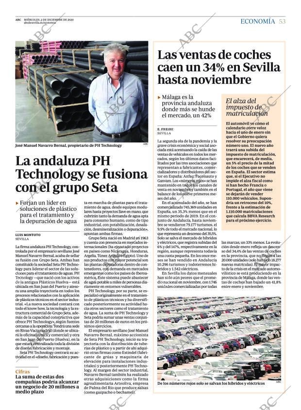 ABC SEVILLA 02-12-2020 página 53