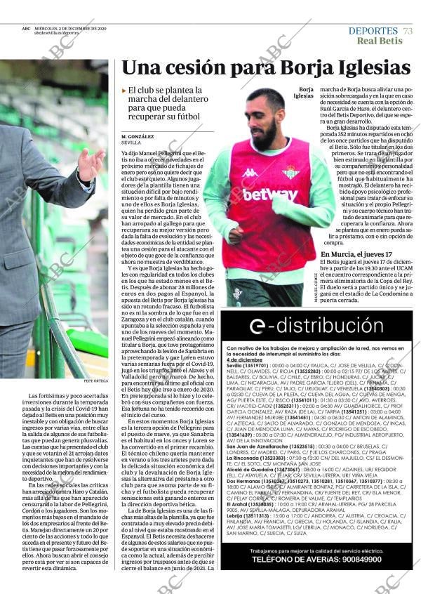 ABC SEVILLA 02-12-2020 página 73
