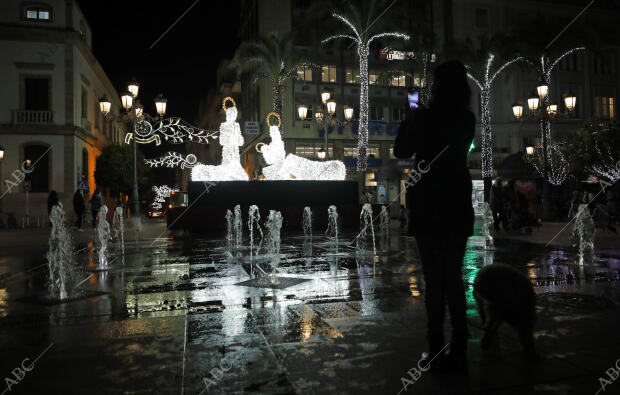 Encendido del alumbrado extraordinario de Navidad en Córdoba, luces navideñas