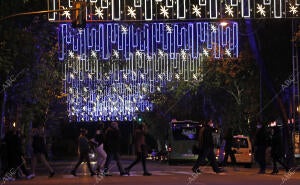 Encendido del alumbrado extraordinario de Navidad en Córdoba, luces navideñas