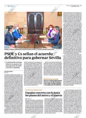ABC SEVILLA 03-12-2020 página 22