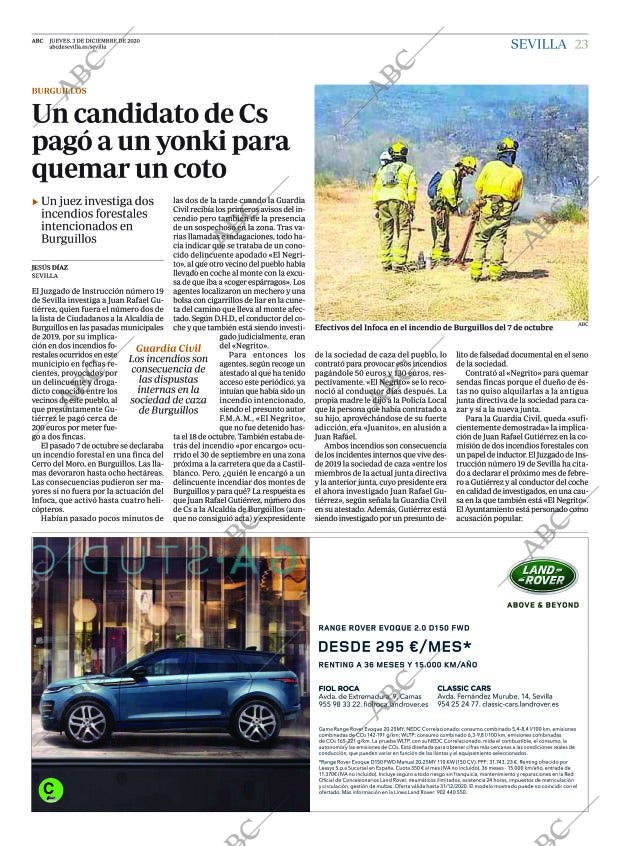 ABC SEVILLA 03-12-2020 página 23